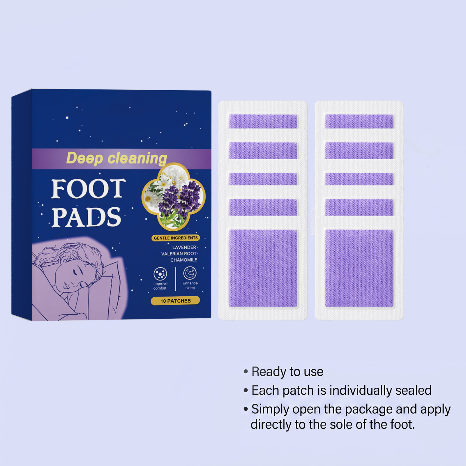 Derin Uyku Ayak Bantları Kuru  - Detox Foot Patch incelemesi ve fiyatı