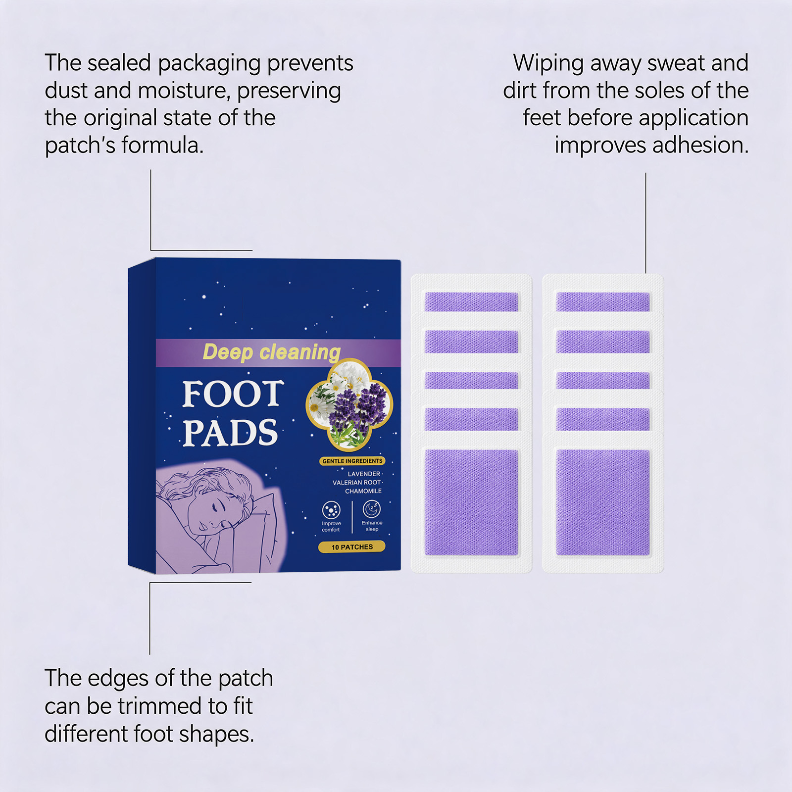 Derin Uyku Ayak Bantları Kuru  - Detox Foot Patch incelemesi ve fiyatı
